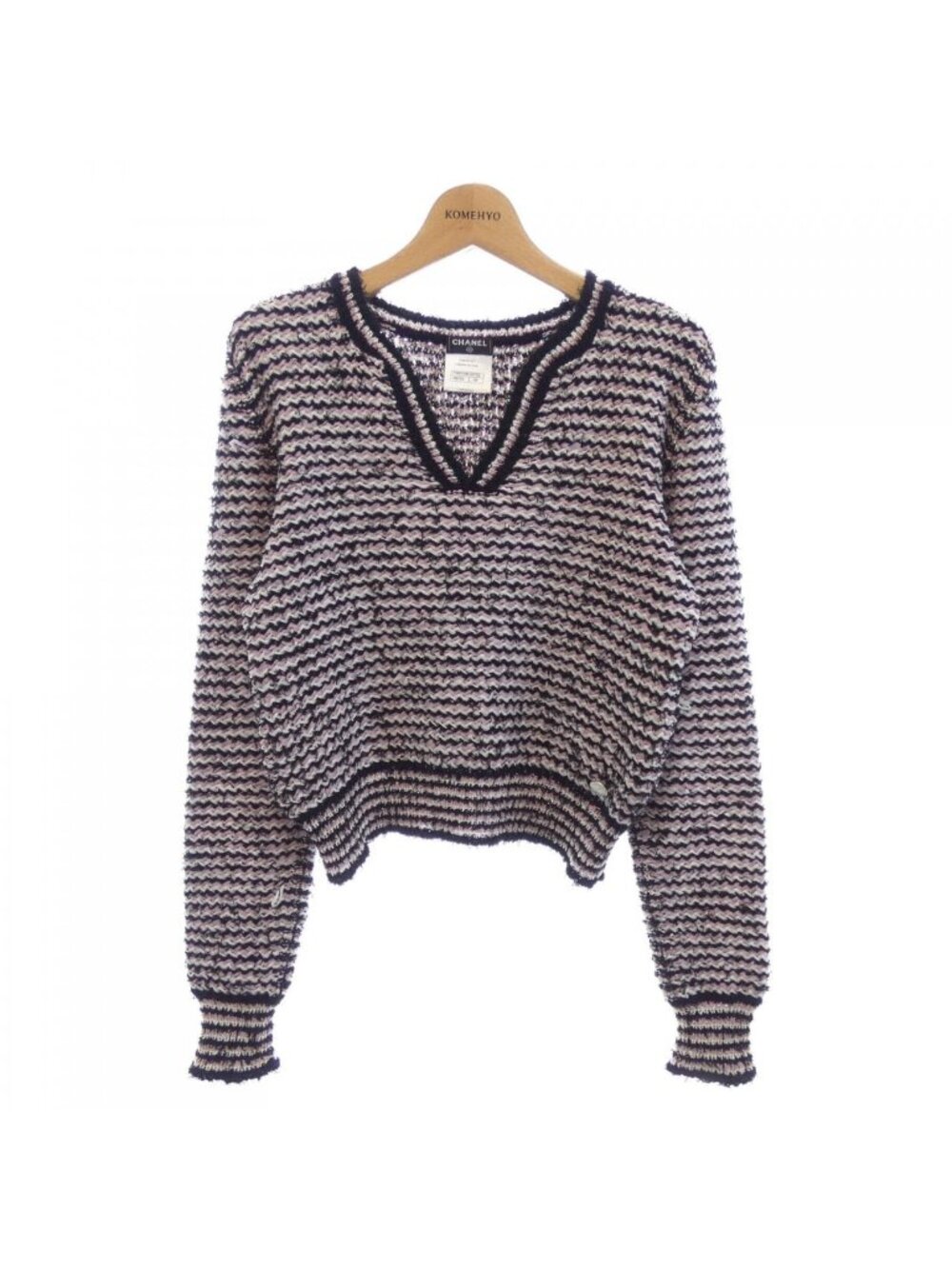 Chanel Knit Sweater Black